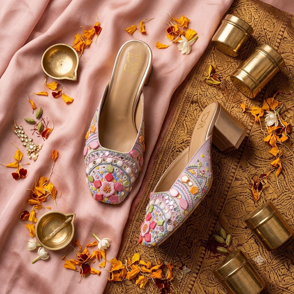 Ruhani Leather Mule
